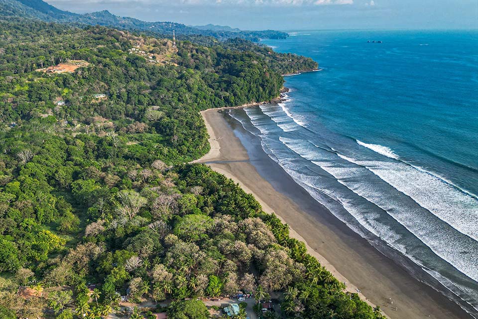 Playa Uvita in Costa Rica from above – Costa Rica Tours