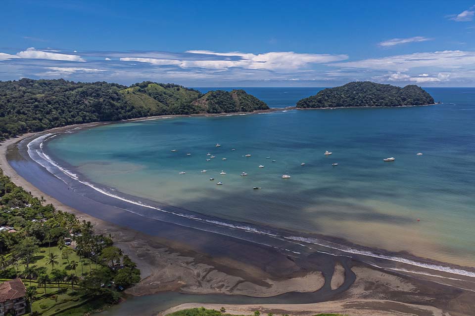 Playa Herradura Costa Rica Aerial Photograph – Costa Rica Tours